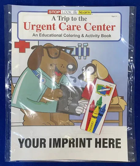 A Trip to the Urgent Care Center Coloring Book Fun Pack