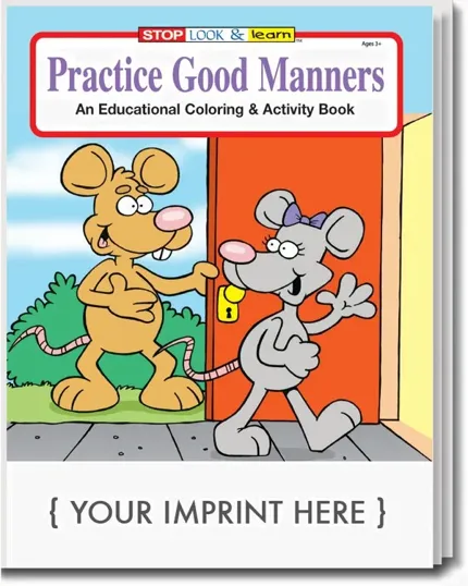 Practice Good Manners Coloring & Activity Book