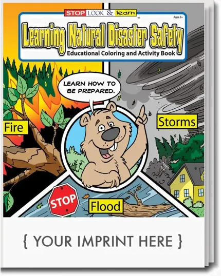 Learning Natural Disaster Safety Coloring & Activity Book