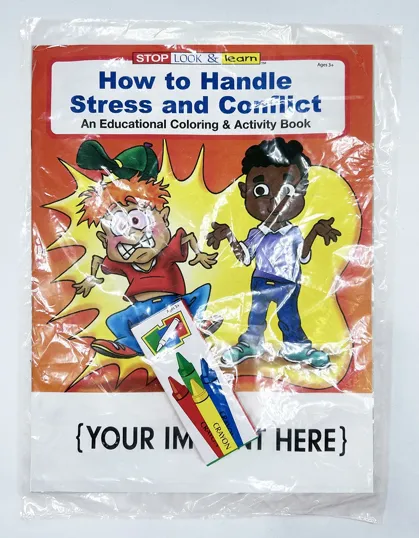How to Handle Stress and Conflict Coloring Book Fun Pack