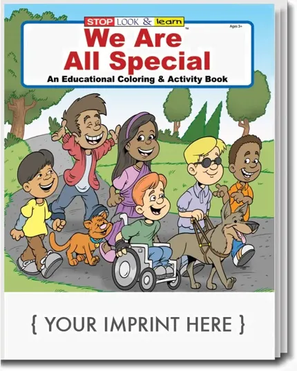 We Are All Special Coloring & Activity Book