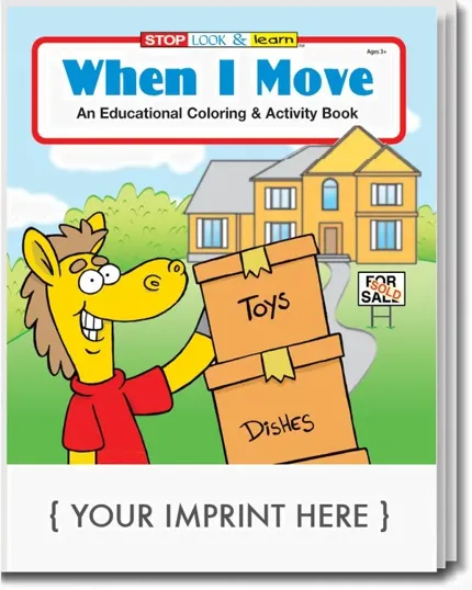 When I Move Coloring & Activity Book