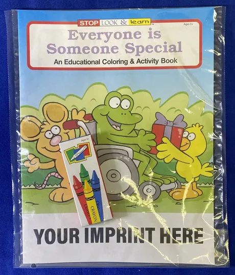 Everyone is Someone Special Coloring Book Fun Pack