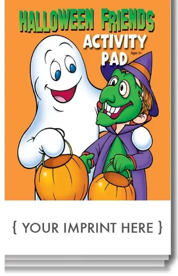 Halloween Friends Activity Pad, 16 Pages