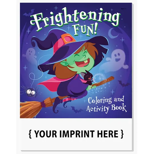 Frightening Fun Coloring & Activity Book