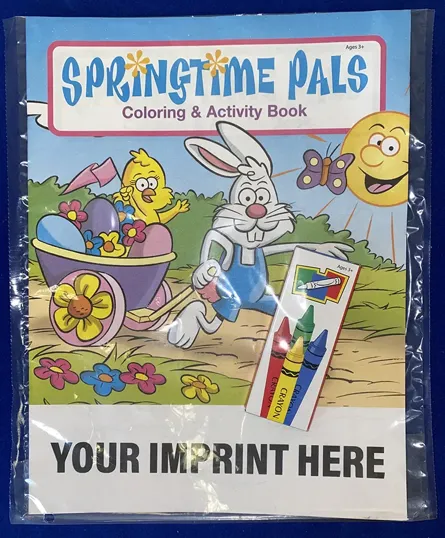 Springtime Pals Coloring Book Fun Pack