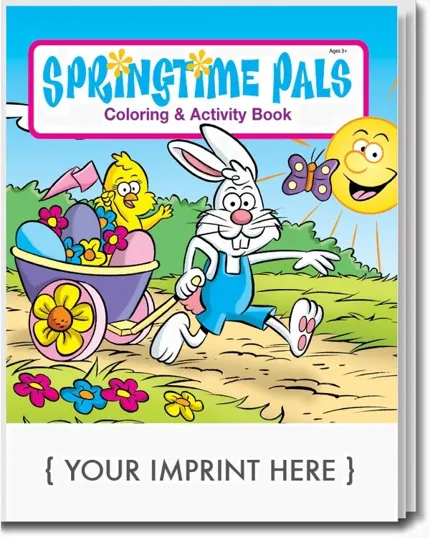 Springtime Pals Coloring & Activity Book