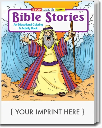 Bible Stories Coloring & Activity Book