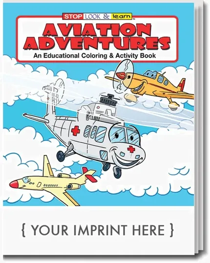 Aviation Adventures Coloring & Activity Book