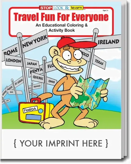 Travel Fun For Everyone Coloring & Activity Book
