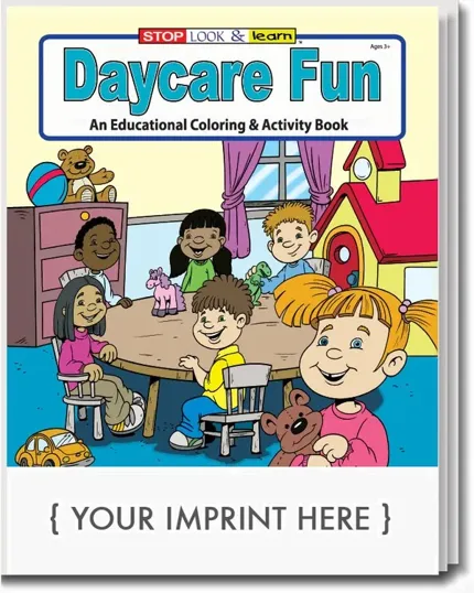 Daycare Fun Coloring & Activity Book