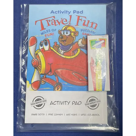 Travel Fun! Activity Pad Fun Pack