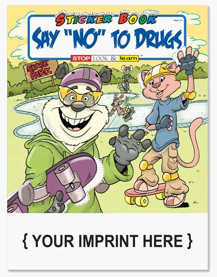 Say "No" To Drugs Sticker Book