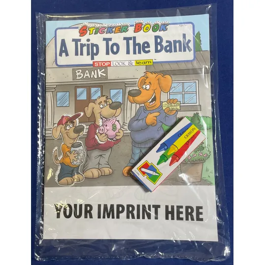 A Trip To The Bank Sticker Book Fun Pack