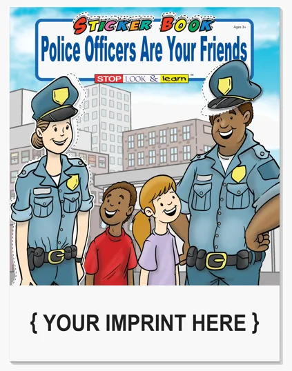 Police Officers Are Your Friends Sticker Book