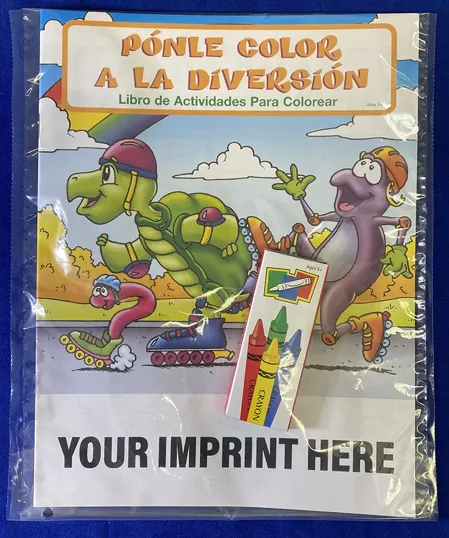 Fun To Color Spanish Coloring Book Fun Pack with Crayons
