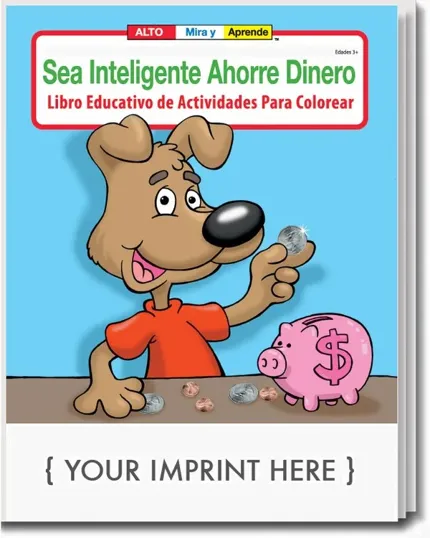 Be Smart, Save Money Spanish Coloring & Activity Book
