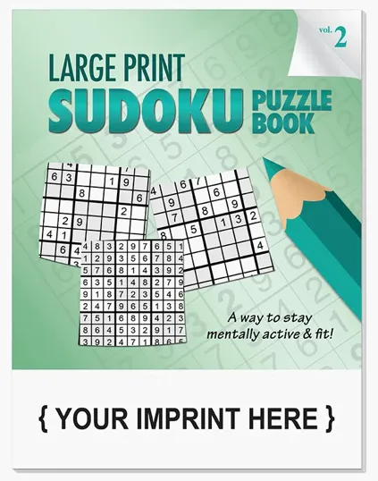 Large Print Sudoku Puzzle Book, Volume 2