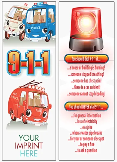 9-1-1 Bookmark