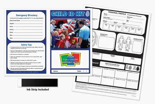 Child ID Safety Kit - Police