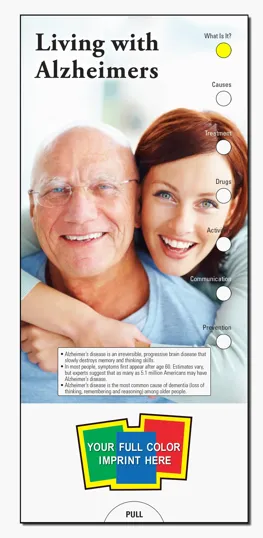 Living With Alzheimer's Slide Chart