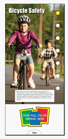 Bicycle Safety Slide Chart