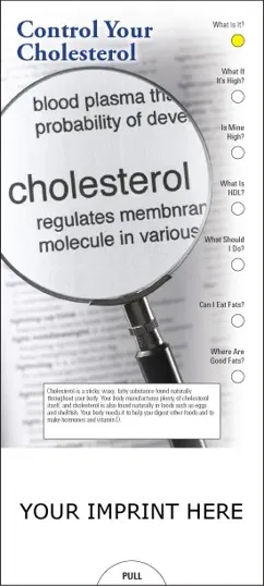 Control Your Cholesterol Slide Chart