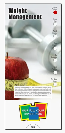 Weight Management Slide Chart
