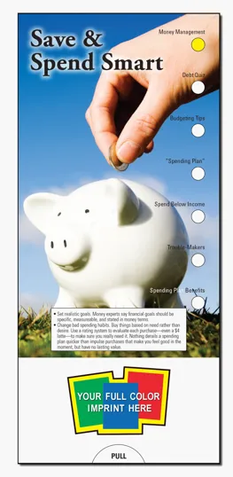 Save & Spend Smart Slide Chart