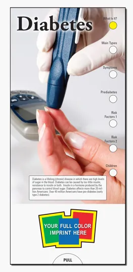 Diabetes Slide Chart Educational Guide