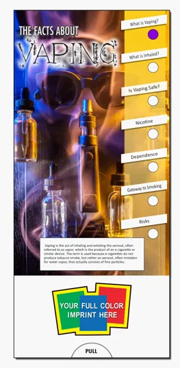 Slide Chart: The Facts About Vaping