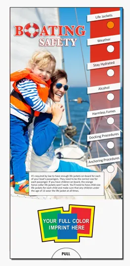Boating Safety Slide Chart