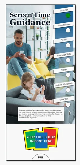 Screen Time Guidance Slide Chart