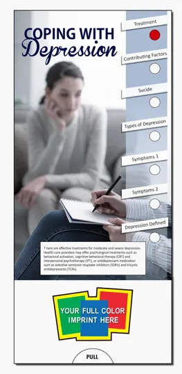 Coping with Depression Slide Chart