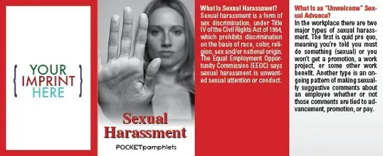 Sexual Harassment Pocket Pamphlet