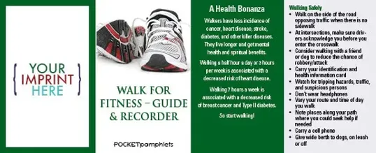 Walk for Fitness Pocket Pamphlet