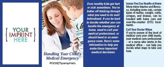 Pocket Pamphlet: Handling Your Child's Medical Emergency
