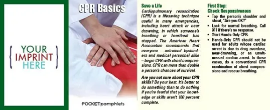 CPR Basics Pocket Pamphlet