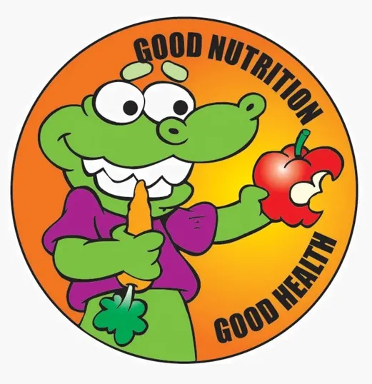 Good Nutrition Good Health Sticker Roll, 2-Inch Round
