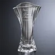 Marina Crystal Vase, 12-1/2"