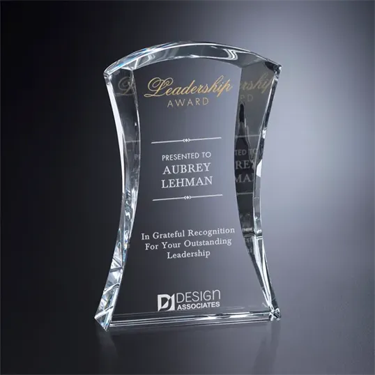 Harcourt Optical Crystal Award, 6", 8", or 10" — view 2
