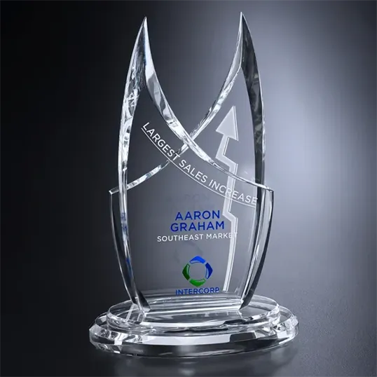 Montague Optical Crystal Award — view 2