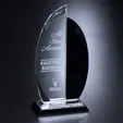 Beacon Award – Black Glass & Optical Crystal