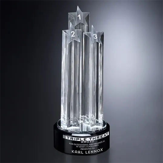 Tristar Optical Crystal Award — view 2