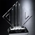 Kierland Diamond-Shaped Optical Crystal Award