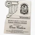 Chiseled Column Plaque 9 x 12