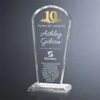 Crosby Arch Years of Service Crystal Award — view 5