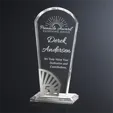 Crosby Arch Years of Service Crystal Award — view 7