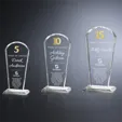 Crosby Arch Years of Service Crystal Award — view 12