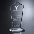 Crosby Pentagon Crystal Award — view 2